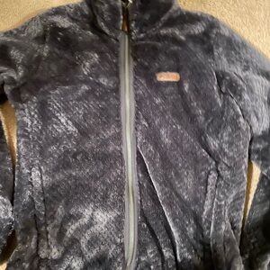 Cozy Gray Fleece Jacket